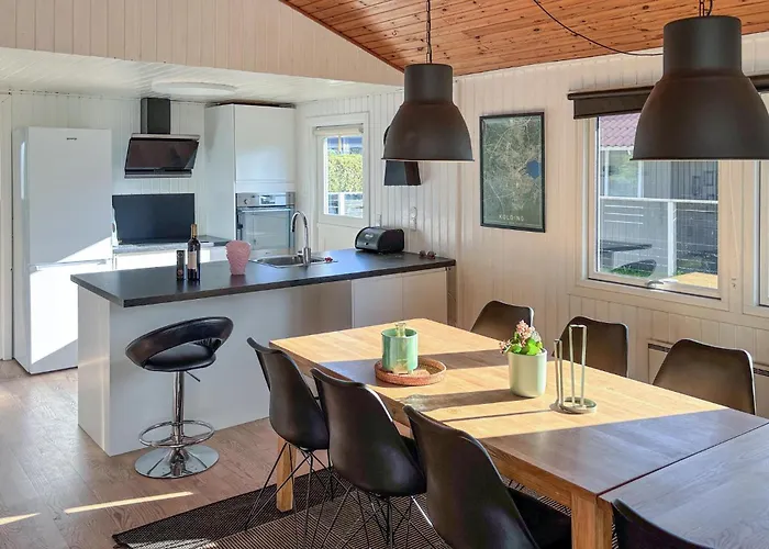 度假居 Pet Friendly In Bjert With Wifi